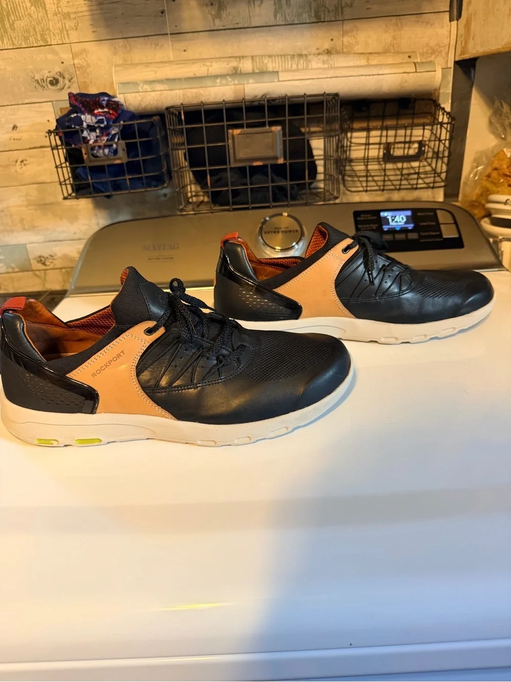 Rockport Let's Walk Men's Bungee Comfort Shoe sz 12 like new
